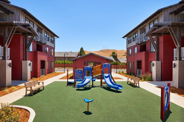 South Hills Crossing Playground with AstroTurf