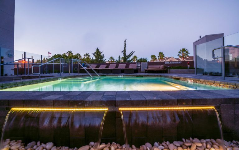 Mio Japantown Pool and Waterfall