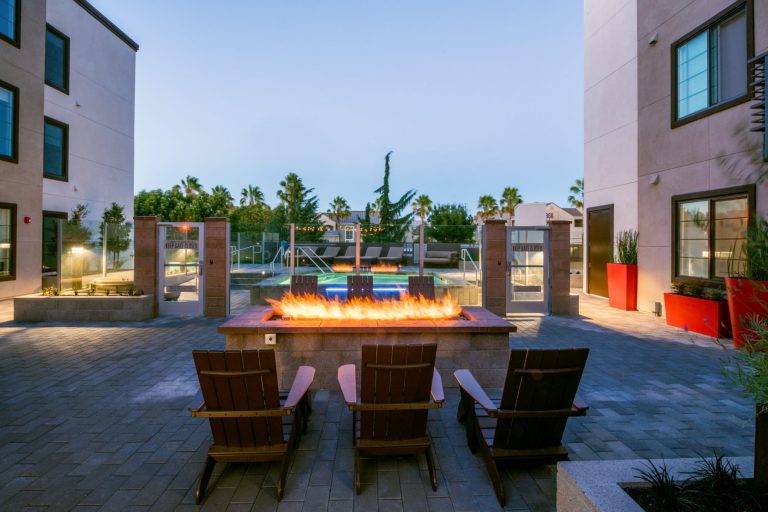 Mio Japantown Firepit by Pool