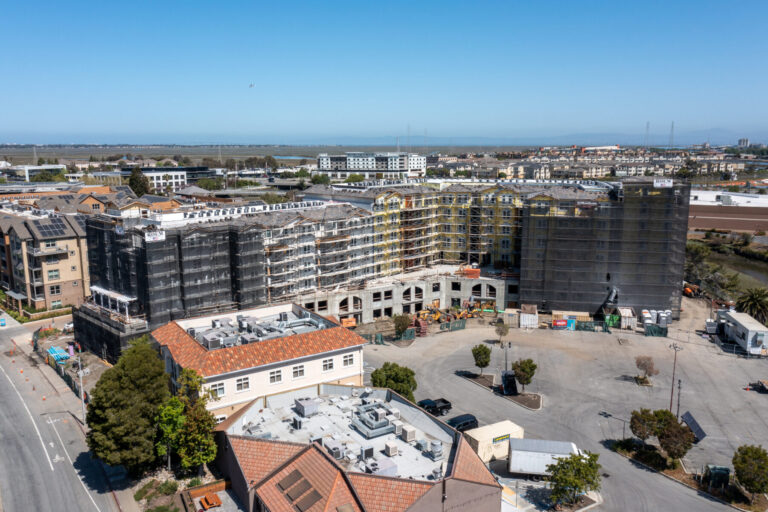 Redwood City Construction Grand Aerial