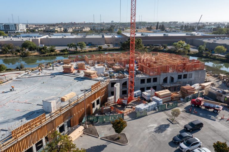 In Construction - Redwood City Next to Waterway